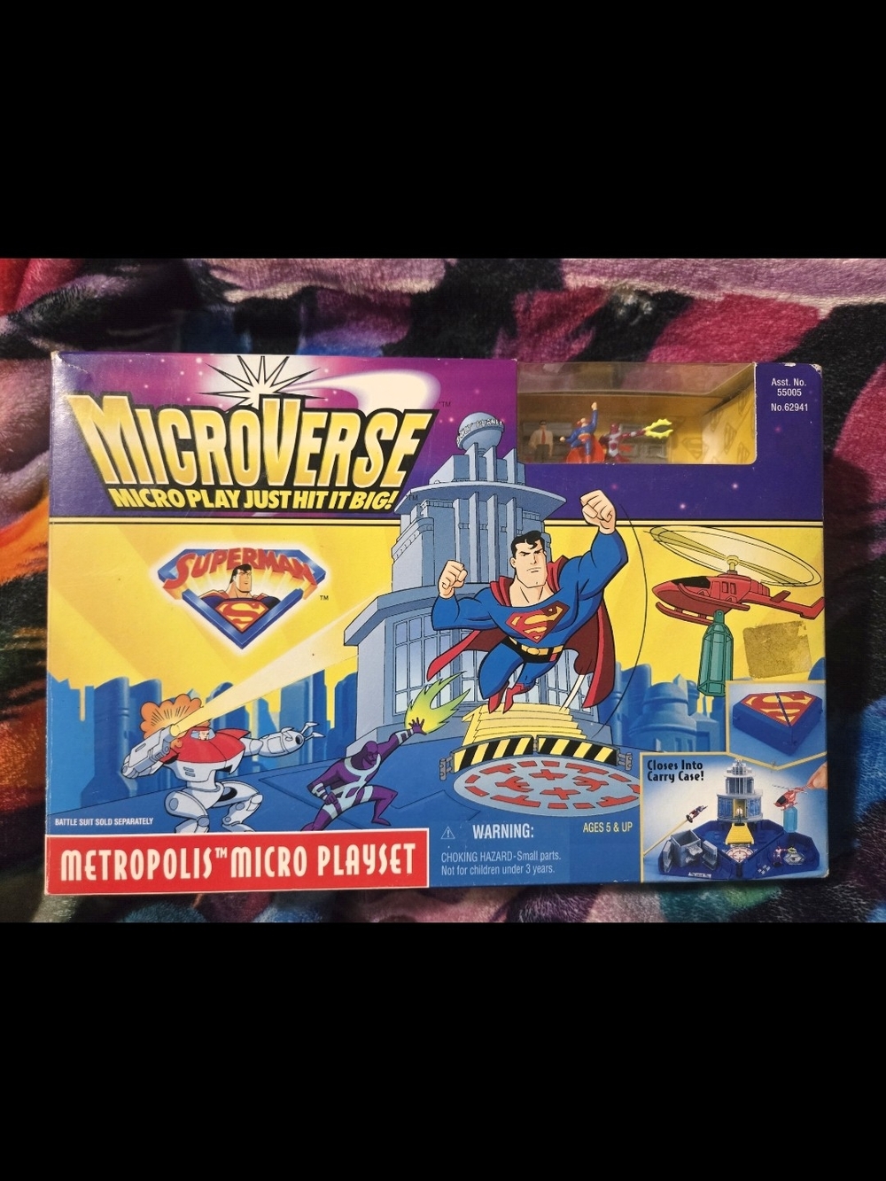 1996 Kenner Superman Metropolis Micro Playset